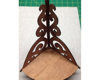 Wooden Corner Shelf