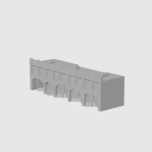 Model Railroad Commercial Building – N Scale 3D Printed Unpainted Structure