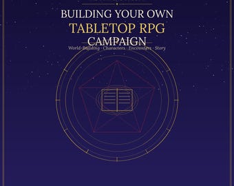 Guia completo para criar sua própria campanha de RPG de mesa — PDF ilustrado de 33 páginas | Compatível com qualquer sistema | Download digital instantâneo