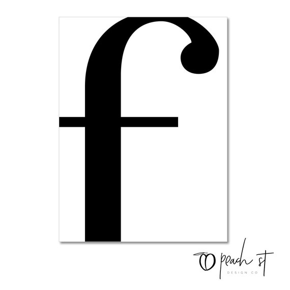 Lowercase letter f -  México