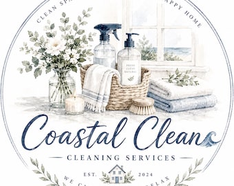 Elegant Watercolor Logo | Boutique Business Branding Design