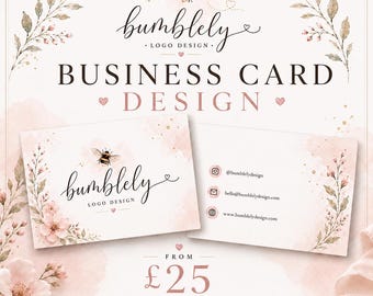 Custom Business Card Design | Small Business Branding