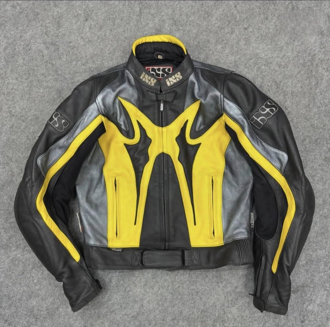 Yellow ferrari racing leather jacket - Etsy 日本