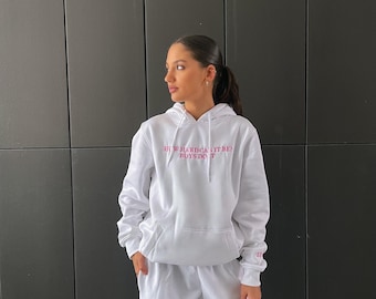 Quanto può essere difficile? Lo fanno i ragazzi /Felpa con cappuccio