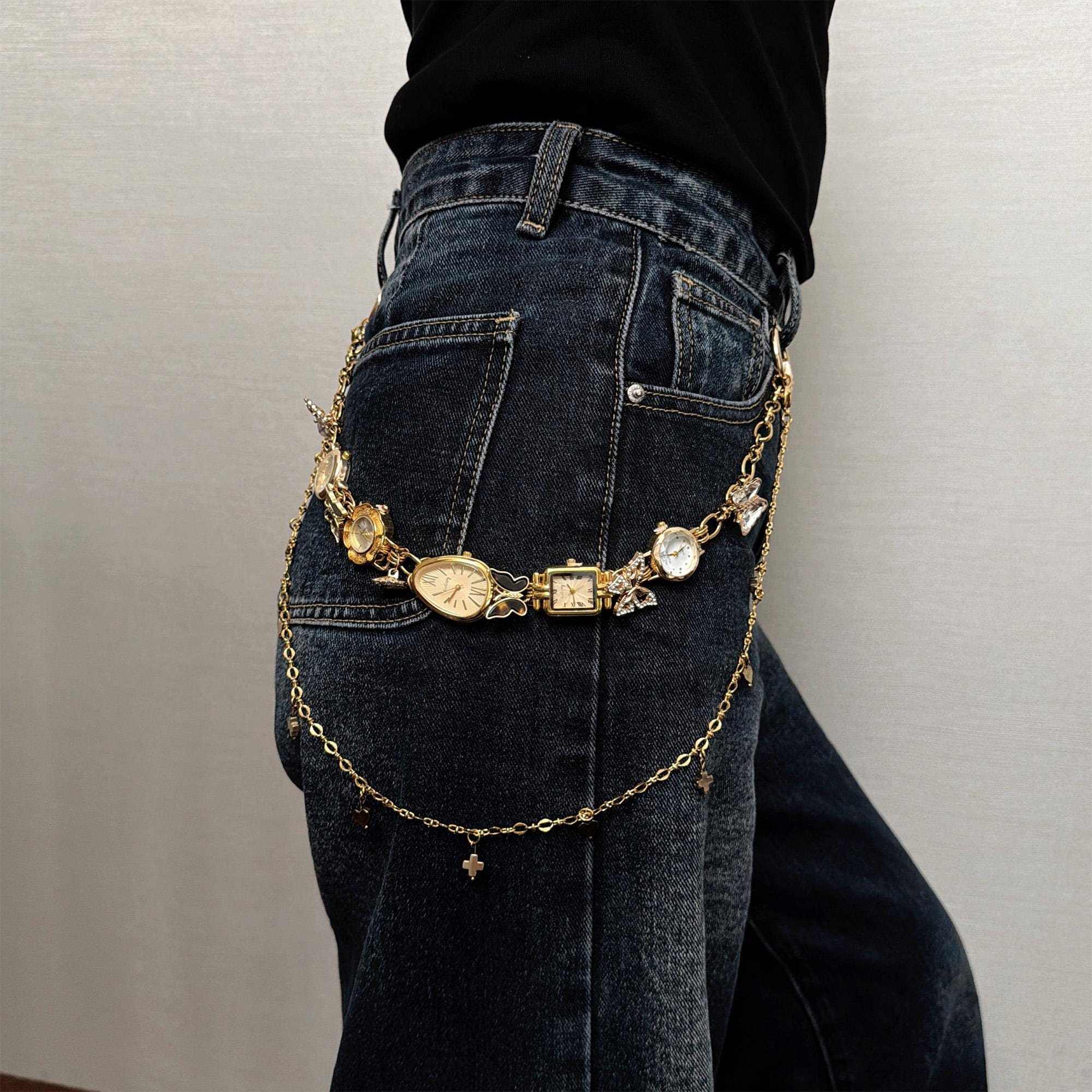 Y2k Chain Belt - Etsy Y2k Chain Belt - Etsy