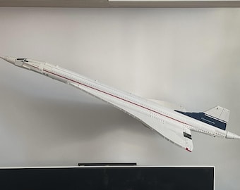 Heavy Duty Lego Concorde 10318 Wall Mount / Bracket