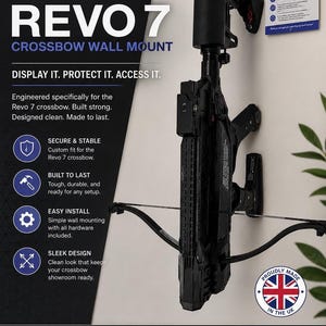 Wallmount for revo 7 crossbow