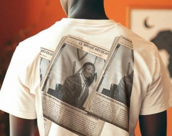 T-Shirt Lumumba | Indépendance Congo 1960 | Vêtement Décolonial Histoire Africaine | tshirt anticolonial | Cadeau Panafricain