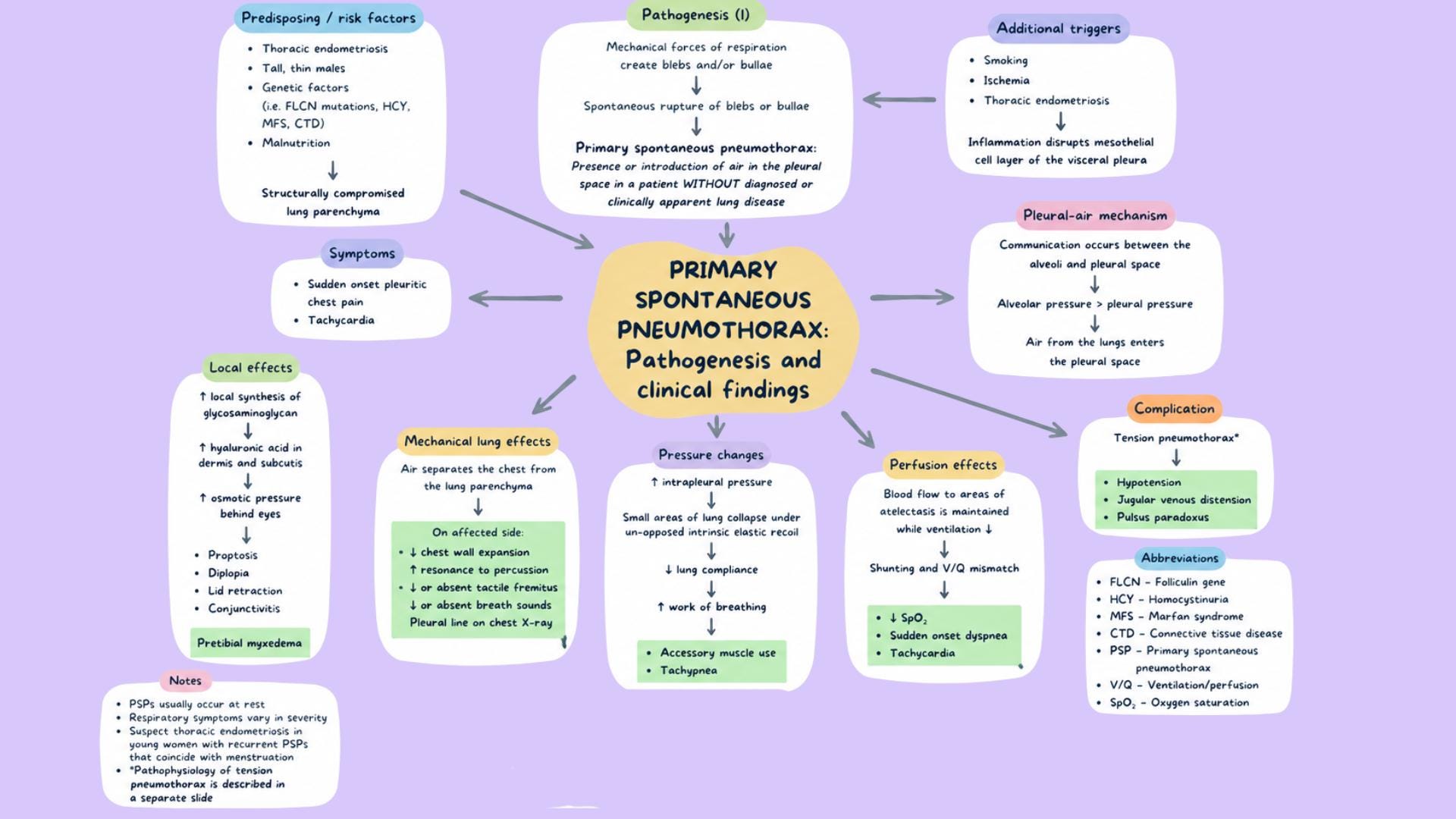 Medical Pathophysiology Mind Maps - Etsy