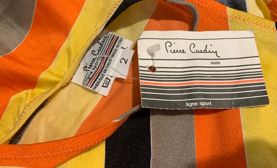 Pierre Cardin Vintage Woman's Swimsuit-  Striped … - image 7