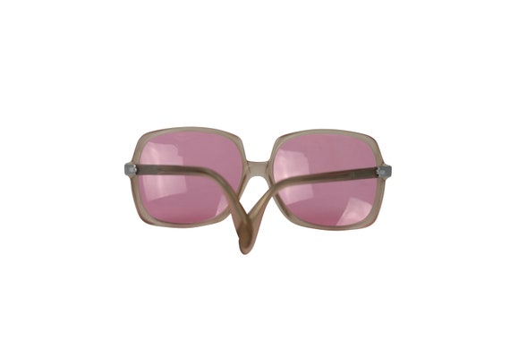 Silhouette Vintage Pink Lenses Sunglasses - 70’s … - image 3