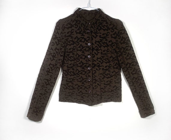 Max Mara Veste Blazer Femme Tg 40 Veste Vintage Casual Laine Nylon