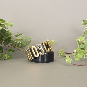 Vintage iconic MOSCHINO belt