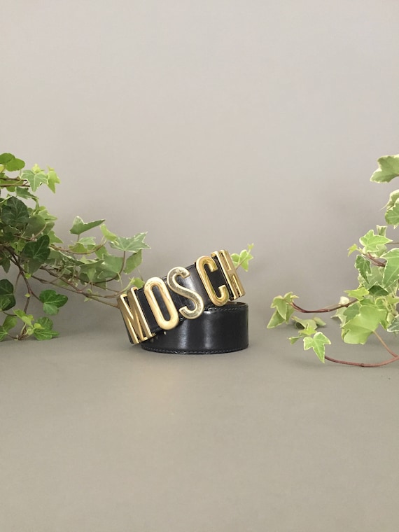 Vintage iconic MOSCHINO belt