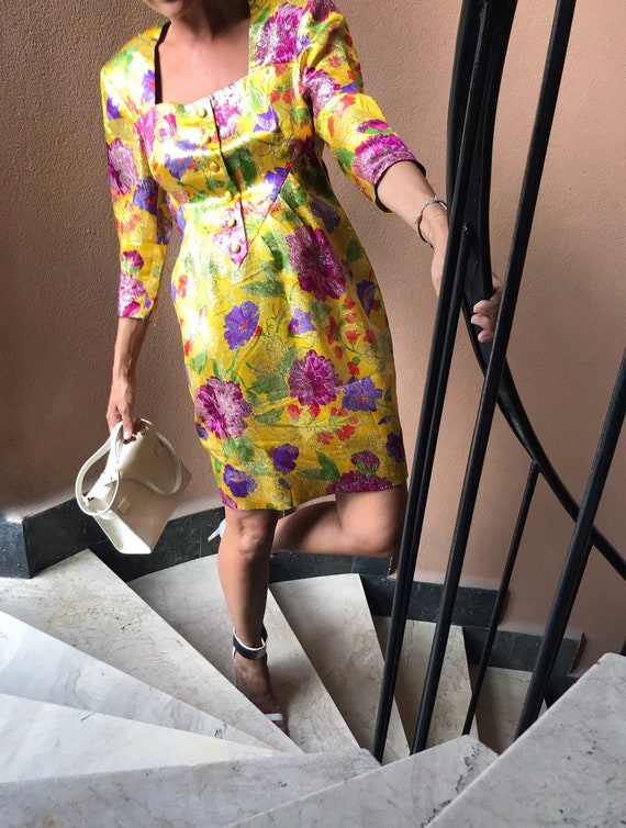 Vintage Party Dress from 80s - Vintage 80s Mini Dr