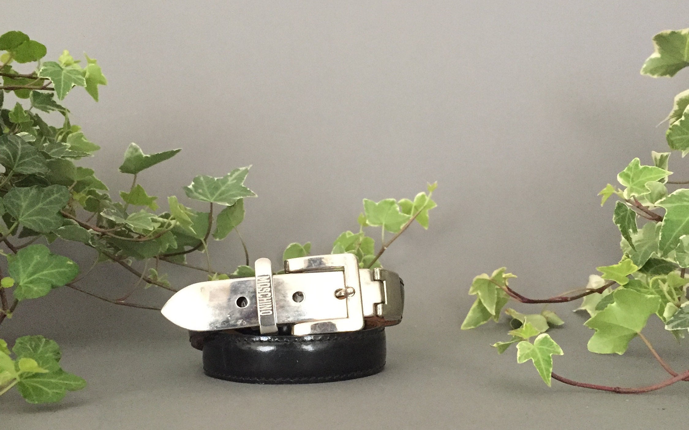 90s Vintage MOSCHINO Belt - Etsy display picture 1