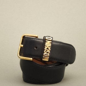 Vintage MOSCHINO Belt - 90s Moschino Woman Belt