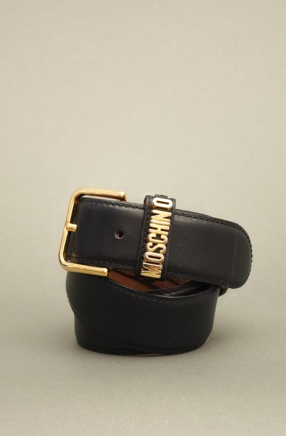 Vintage MOSCHINO Belt 90s Moschino 