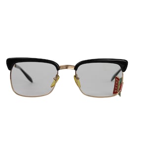 Black Browline Iconic Vintage Frame From 60s - Vintage Unisex Frame - Browline Frame