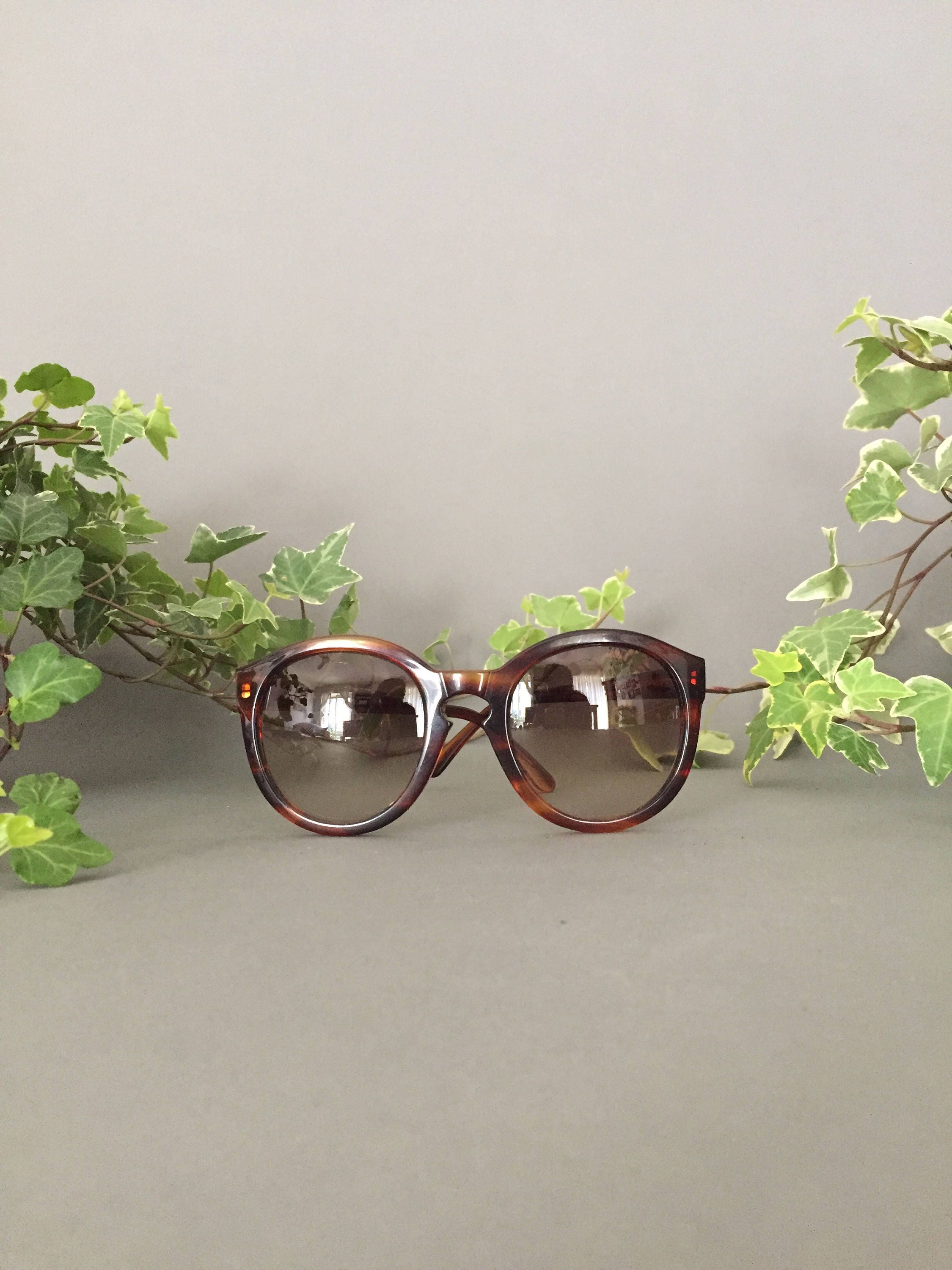 Vintage Krizia Tortoiseshell Sunglasses- Rare, Iconic! Krizia Sunglasses - Etsy main image 2