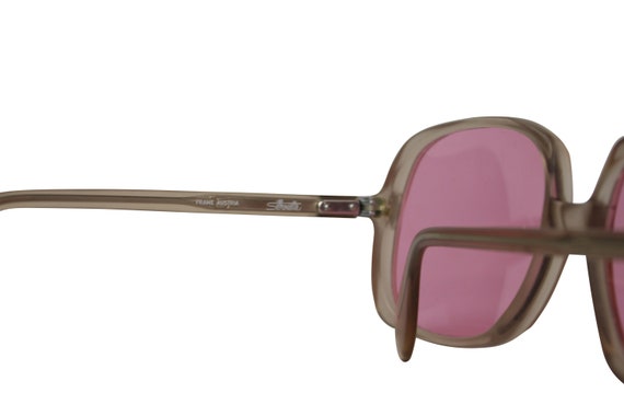 Silhouette Vintage Pink Lenses Sunglasses - 70’s … - image 4