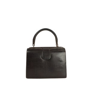 Vintage Eidechse Damentasche - 60er Jahre Vintage Handtasche