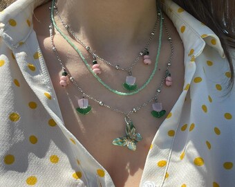 Spring Trio Necklace
