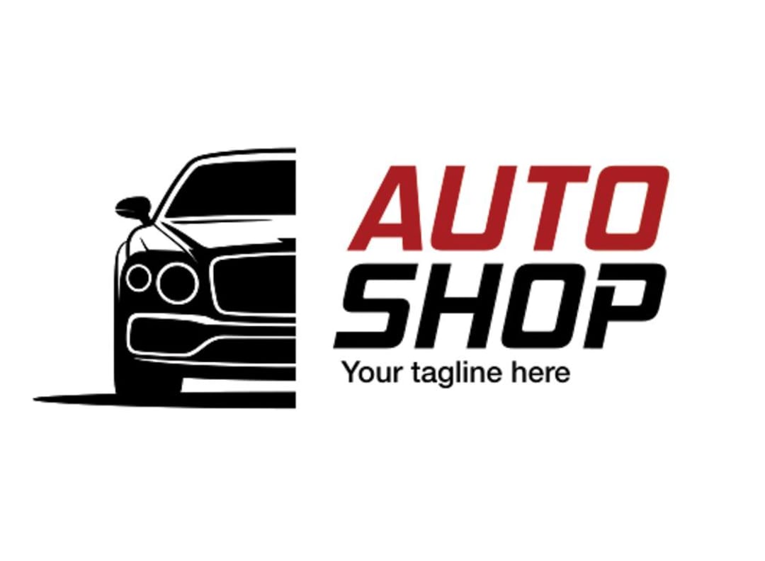 Iconic Auto Shop Auto Shop Logo Icon - VECTOR Illustration SVG Template - Sport Car ...