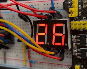 TINYTherm PIC16F628 digitale thermometer firmware + volledig pakket (DS18B20, assembler)