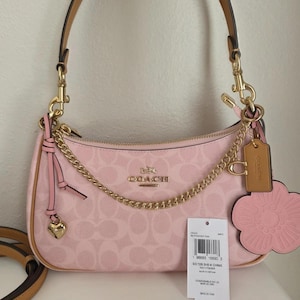 Vintage coach bag pink - Etsy 日本
