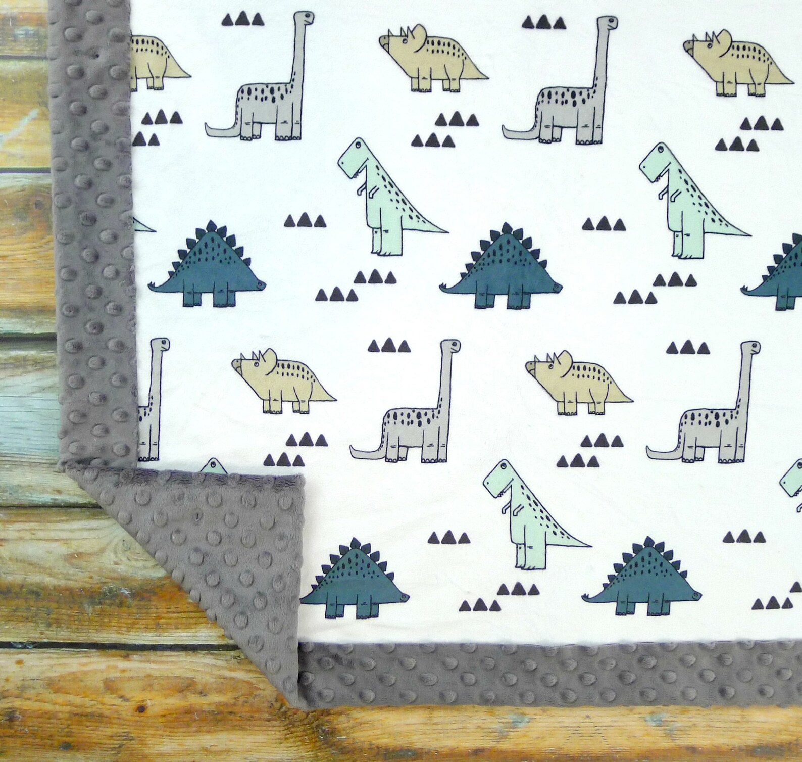 Dino Baby Blanket Dinosaur Baby Blanket Dino Blanket Etsy