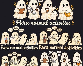 PNG de Atividades Normais, Sublimação de Halloween para Auxiliares de Educação, Camiseta Fofa de Fantasma para Auxiliar de Professor de Educação Especial, PNG de Auxiliar de Professor de Educação Especial