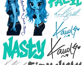 Download digital PNG de Karol G Nasty Facil, Clipart de Facil Nasty, Novo álbum PNG, No Me Arrepiento De Sentir Tanto, Concerto Latino PNG