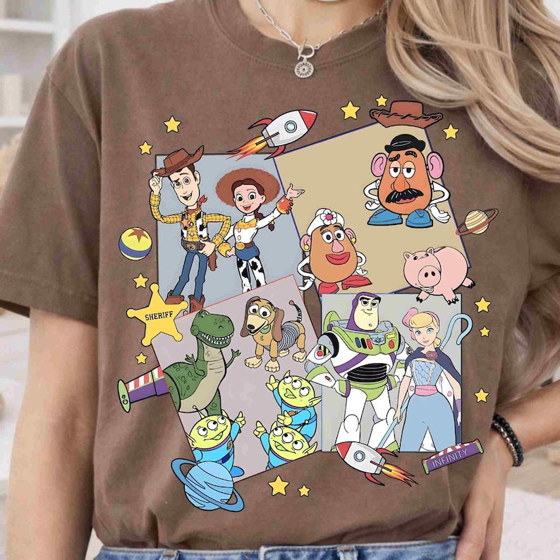 Cowboy Space Ranger Movie Bundle PNG, Friendship Adventure, Toy Story Characters PNG, Woody Buzz Jessie Clipart, You’ve Got a Friend in Me image 2