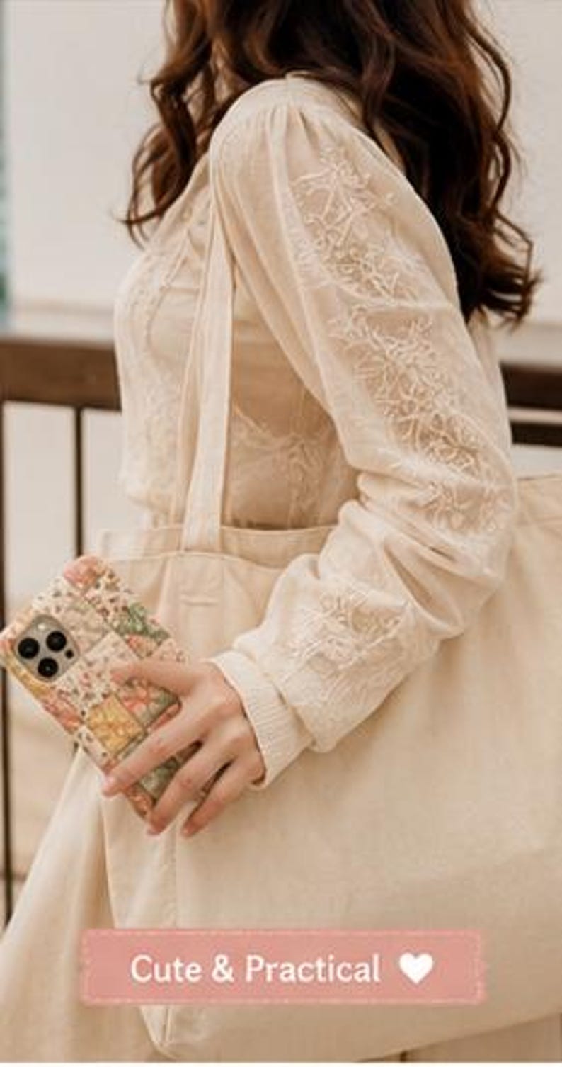 Quilted Patchwork Mobile Cover Pattern PDF DIY Fabric Phone Case Tutorial Handmade Quilted Phone Pouch Cottage core Patchwork Sewing Pattern image 7