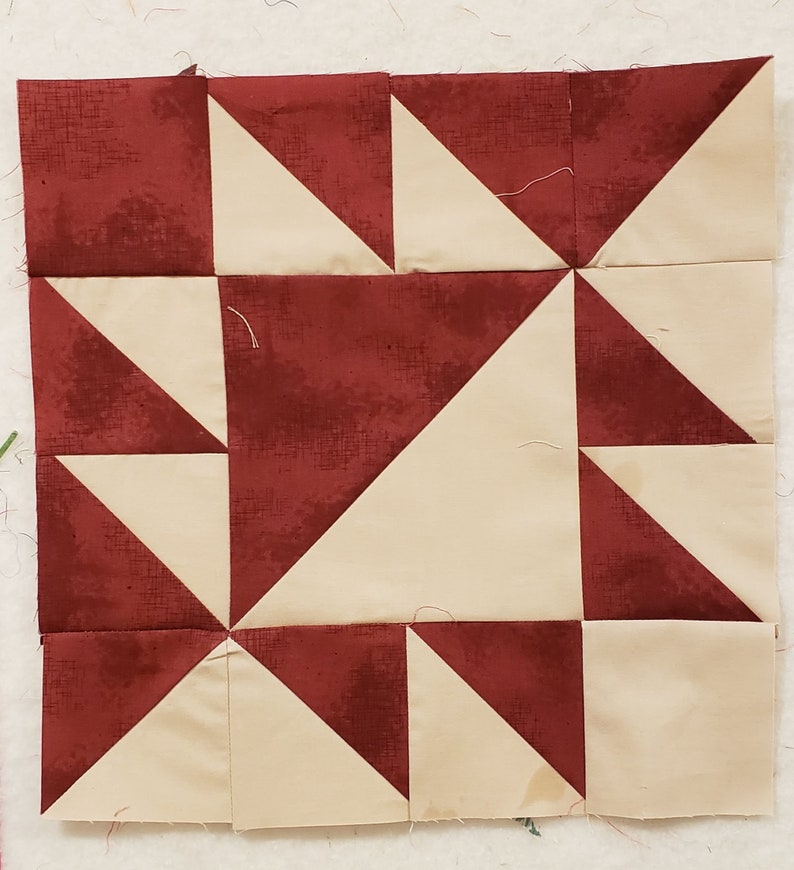 Footprint Quilt Block / Digital Download / PDF Pattern - Etsy
