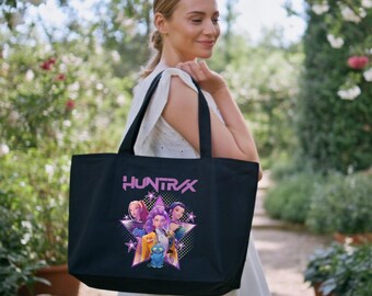 Demon Hunters Bag, Kpop Huntrix Tote Bag, Huntrix Tote Bag, Huntrix Fan Bag, Kpop Tote Bag, Huntrix Kpop Bag, Saja Girls Fan Tote Bag