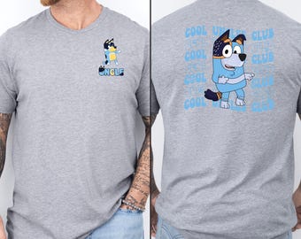 Bluey Uncle T-Shirt, Uncles Club Bluey Tee