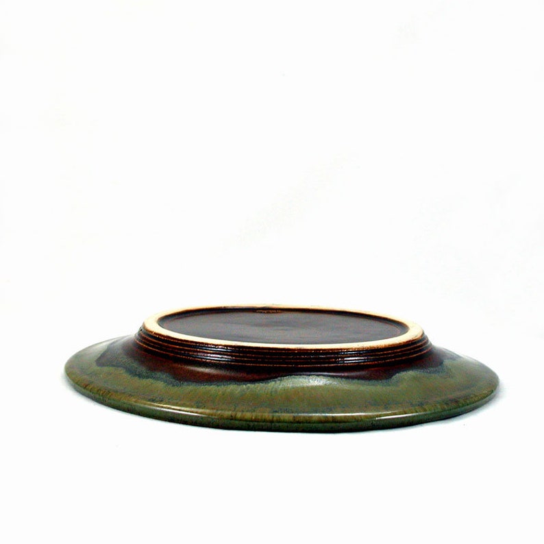 Decorative Pottery Plate Small Cheese Plate Hand Carved Pottery Plate Wheel Thrown Hand Carved Serving Plate Ceramic Carved Plate
