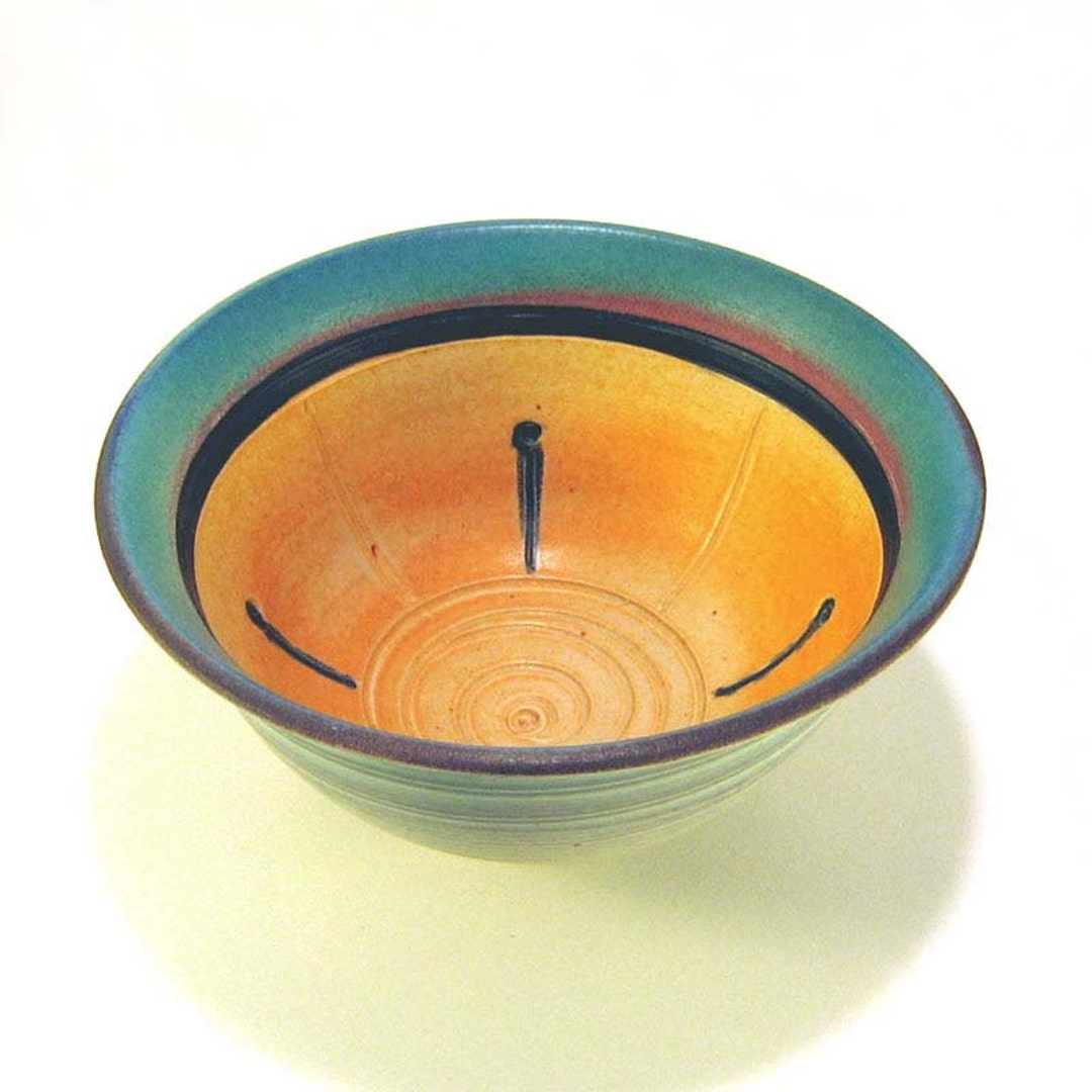 Ceramic Salad Bowl Ceramic Mixing Bowl Deep Serving Bowl Etsy