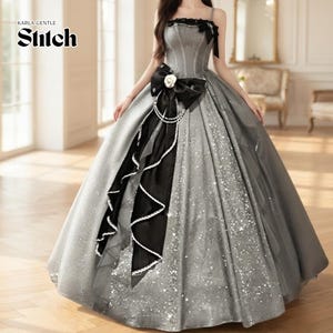 ugly prom dresses Collection:Alpine Whites no-returns:2026-04-28_2028-09-10 Juliet Dress・Black – Twirl
