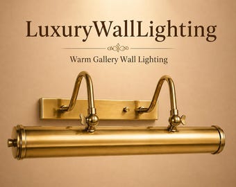 Lampadario a 4 luci in ottone grezzo / Lampada da parete vintage di metà secolo / Illuminazione di lusso per gallerie d'arte