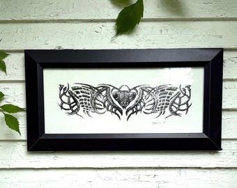 plantis 1 - framed print