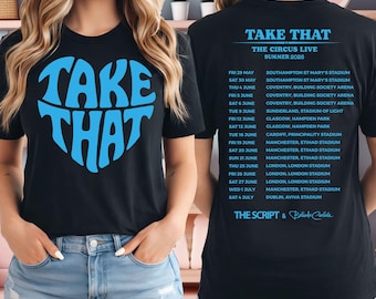 Take That Heart  Shirt, That Live Tour Shirt, Concert lover Tshirt, Pop Band Shirt, The Circus Live Summer 2026 Tshirt,Take Concert Shirt,V6