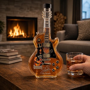 Guitar liquor bottle - Etsy 日本