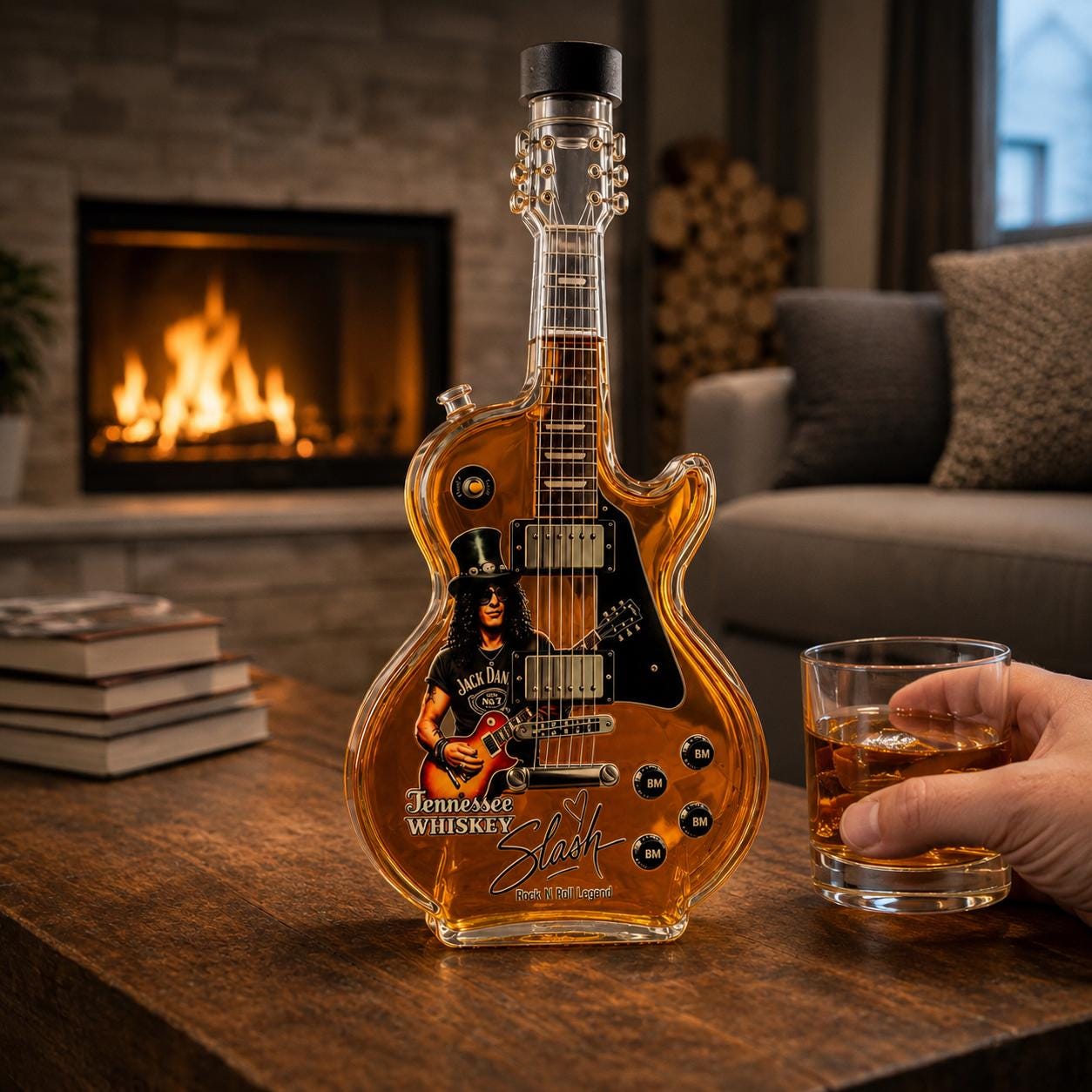 Guitar liquor bottle - Etsy 日本