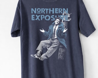 Vintage Northern Exposure Shirt, Joel Fleischman Graphic Tee, Rob Morrow T-Shirt, Retro TV Show Merch, Sitcom Fan Gift