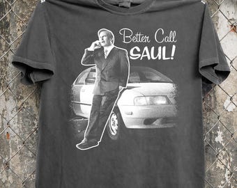 Vintage Better Call Saul Shirt, Retro Saul Goodman Tshirt, Comfort Colors Crime Drama Graphic Tee, Classic TV Show Series Fan Gift