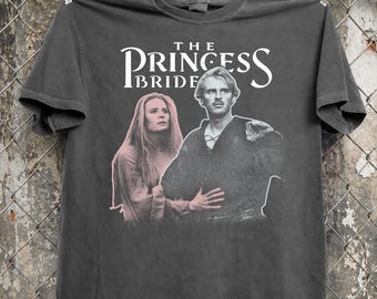 Retro The Princess Bride Shirt, Vintage Cary Elwes Westley Tshirt, Comfort Colors Buttercup Robin Wright Tee, Classic 80s Fantasy Movie Gift