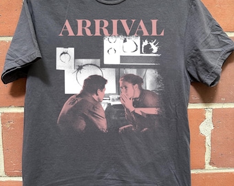 Retro Arrival Movie Shirt, Retro Louise Banks Sci Fi Tshirt, Comfort Colors Heptapod Alien Graphic Tee, Classic Denis Villeneuve Film Gift